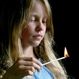 Girl with Matchstick