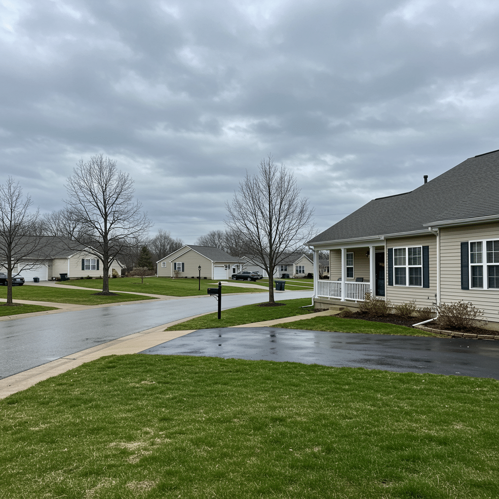 Water damage restoration, carpet cleaning, and fire damage restoration services at 9810 Rawles Ave Indianapolis IN 46229 featuring restored home exteriors and clean interiors